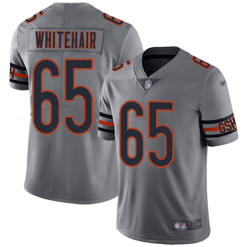 Chicago Bears Limited Silver Men Cody Whitehair Jersey NFL Football #65 Inverted Legend->youth nfl jersey->Youth Jersey